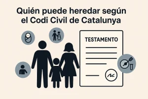 capacidad para heredar en Catalunya