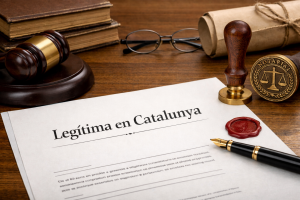 obligatorio aceptar la legítima en Catalunya